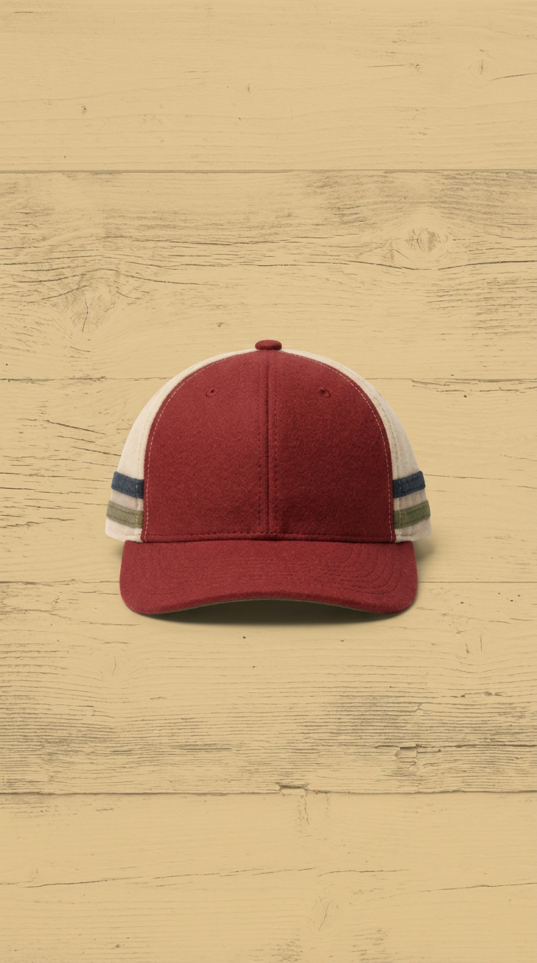 Twine wool blend hat